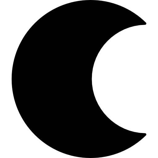 Crescent moon